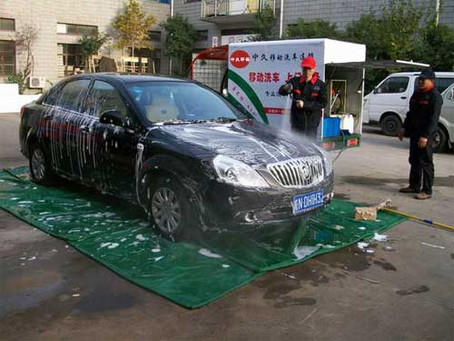 安徽先生的上門洗車創業夢