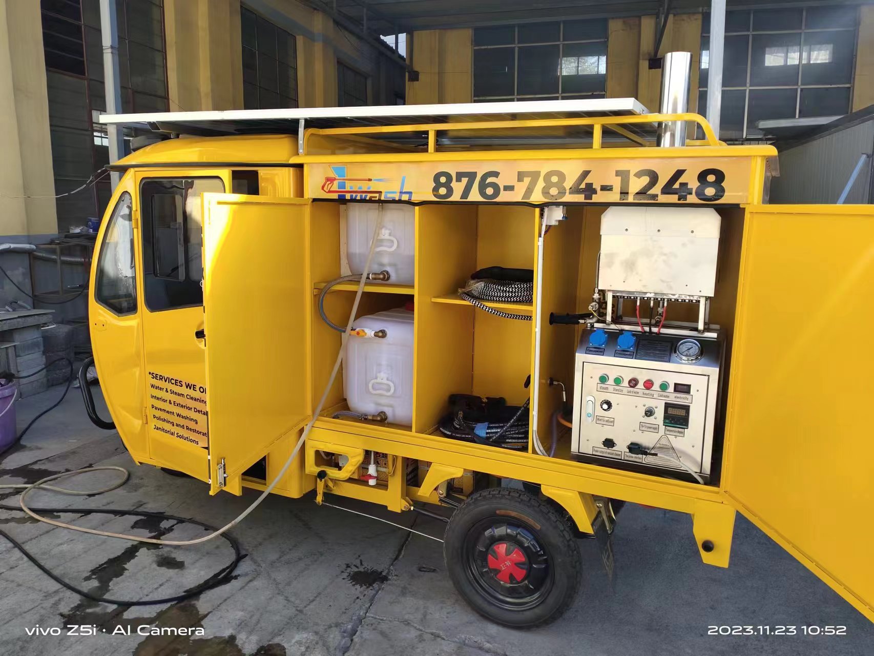 蒸汽洗車機